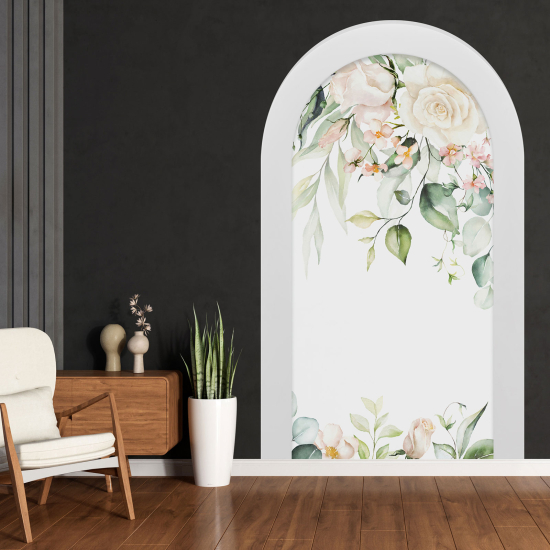 Vinilo Adhesivo Decorativo trampantojo 3D - Flores