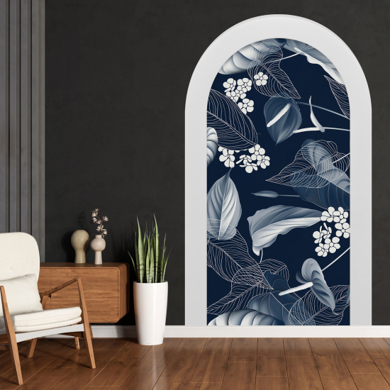 Vinilo Adhesivo Decorativo trampantojo 3D - Flores