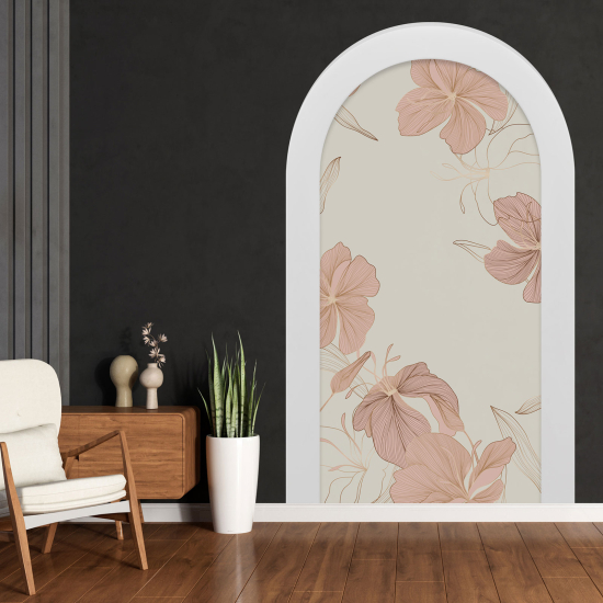 Vinilo Adhesivo Decorativo trampantojo 3D - Flores