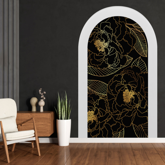 Vinilo Adhesivo Decorativo trampantojo 3D - Flores