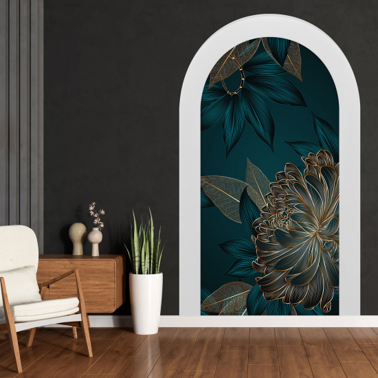 Vinilo Adhesivo Decorativo trampantojo 3D - Flores