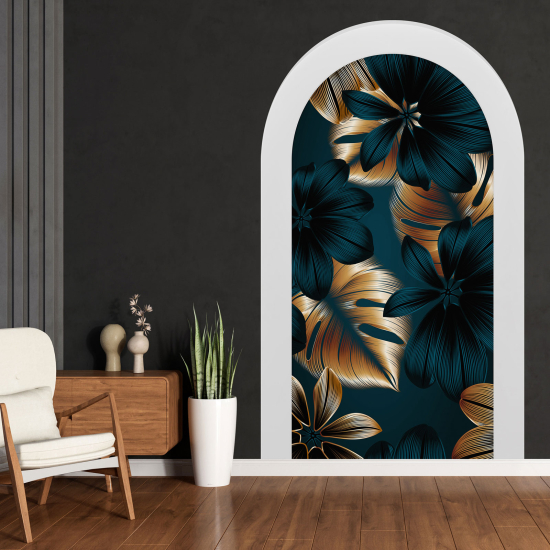 Vinilo Adhesivo Decorativo trampantojo 3D - Flores