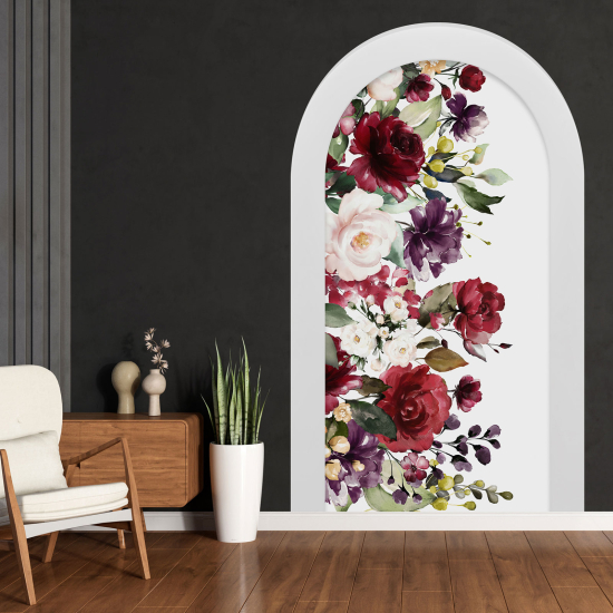 Vinilo Adhesivo Decorativo trampantojo 3D - Flores