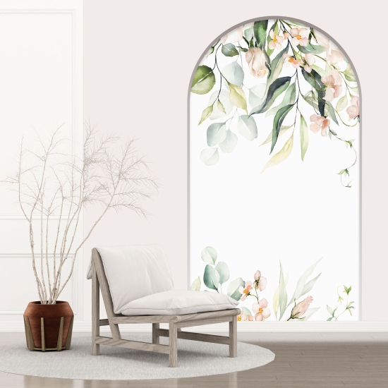 Vinilo Adhesivo Decorativo trampantojo 3D - Flores