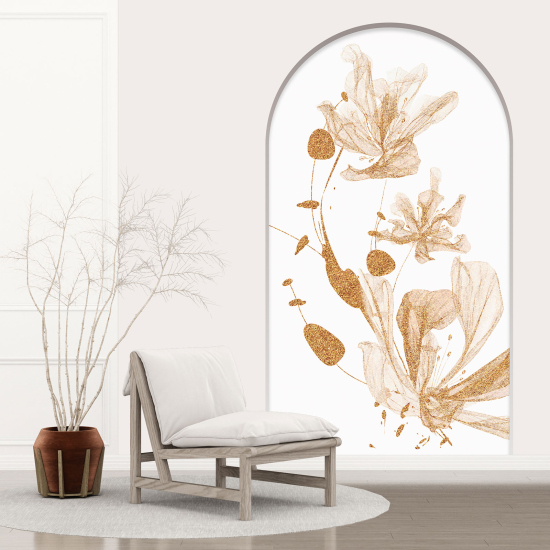 Vinilo Adhesivo Decorativo trampantojo 3D - Flores