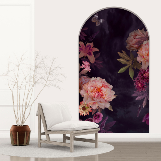 Vinilo Adhesivo Decorativo trampantojo 3D - Flores