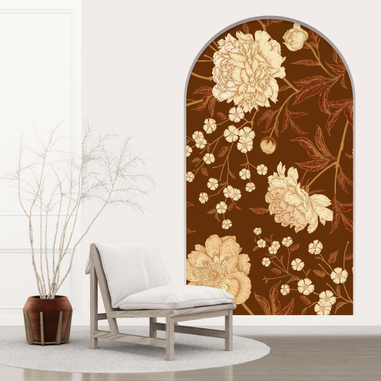 Vinilo Adhesivo Decorativo trampantojo 3D - Flores