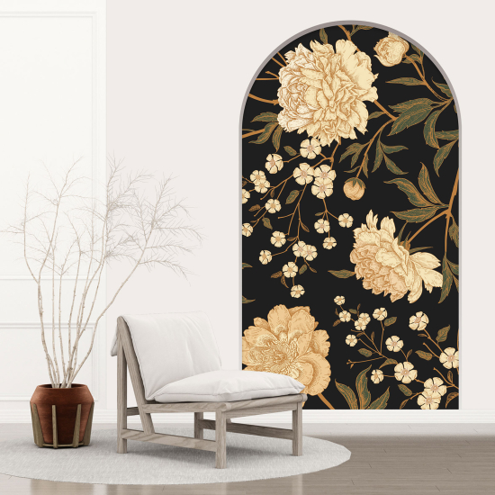 Vinilo Adhesivo Decorativo trampantojo 3D - Flores