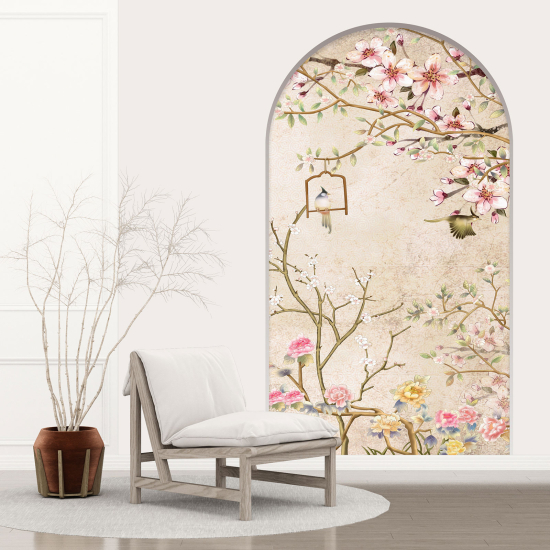 Vinilo Adhesivo Decorativo trampantojo 3D - Flores