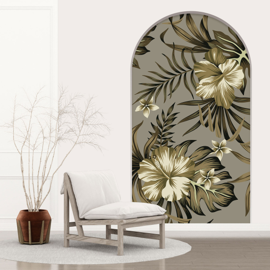 Vinilo Adhesivo Decorativo trampantojo 3D - Flores