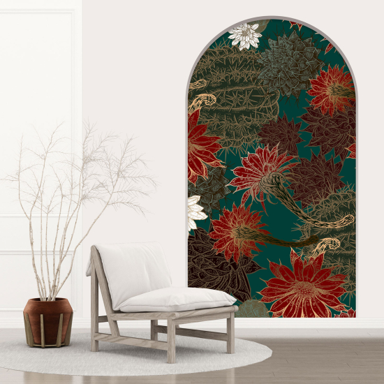Vinilo Adhesivo Decorativo trampantojo 3D - Flores