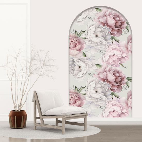 Vinilo Adhesivo Decorativo trampantojo 3D - Flores