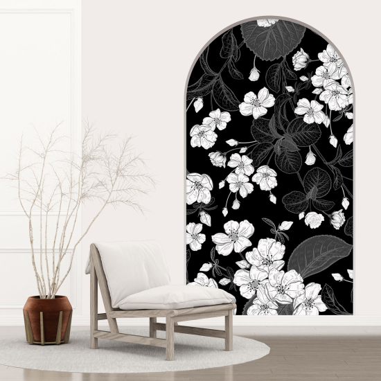 Vinilo Adhesivo Decorativo trampantojo 3D - Flores