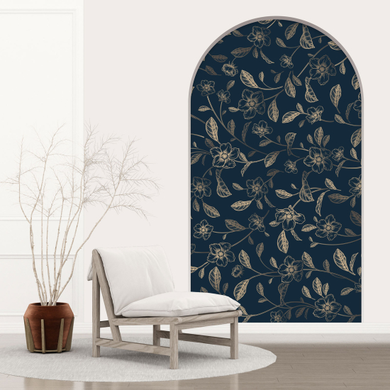 Vinilo Adhesivo Decorativo trampantojo 3D - Flores