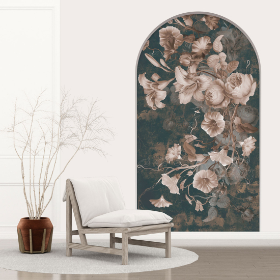 Vinilo Adhesivo Decorativo trampantojo 3D - Flores