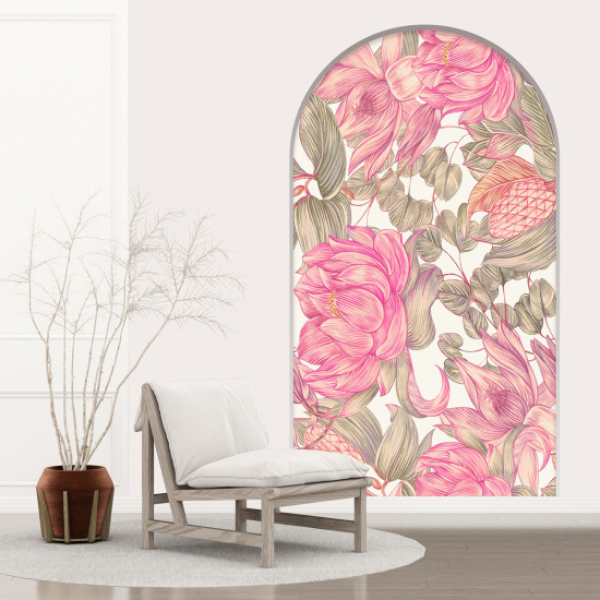 Vinilo Adhesivo Decorativo trampantojo 3D - Flores