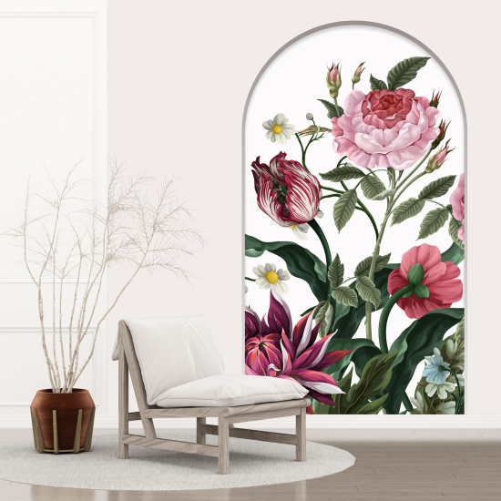 Vinilo Adhesivo Decorativo trampantojo 3D - Flores