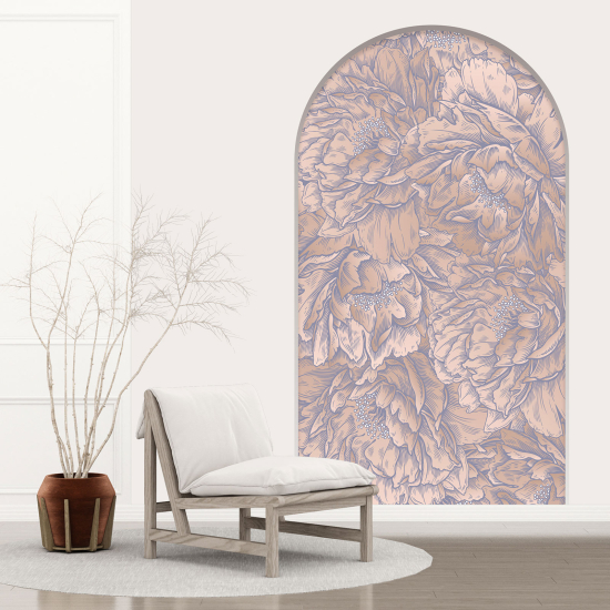 Vinilo Adhesivo Decorativo trampantojo 3D - Flores