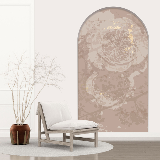 Vinilo Adhesivo Decorativo trampantojo 3D - Flores