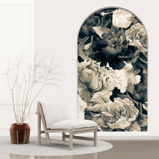 Vinilo Adhesivo Decorativo trampantojo 3D - Flores