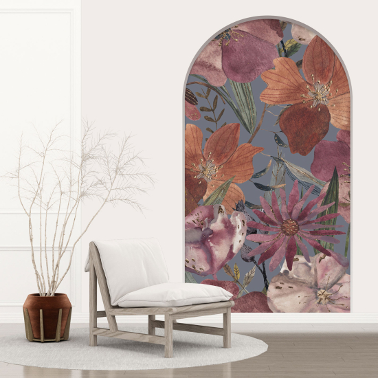 Vinilo Adhesivo Decorativo trampantojo 3D - Flores