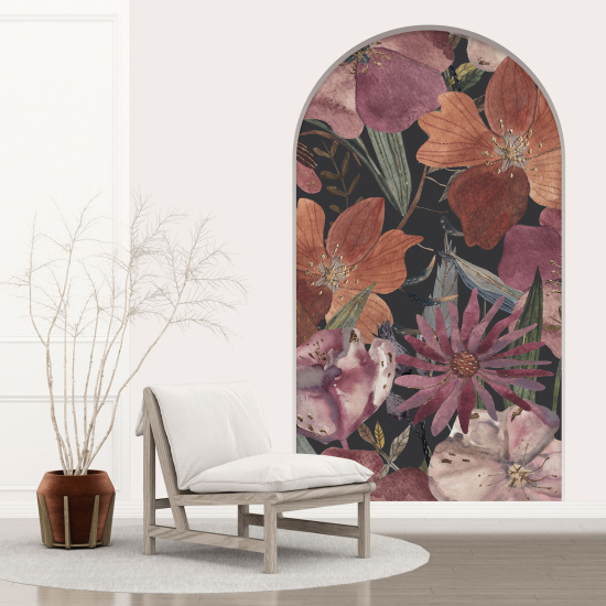 Vinilo Adhesivo Decorativo trampantojo 3D - Flores