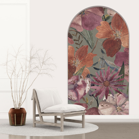 Vinilo Adhesivo Decorativo trampantojo 3D - Flores