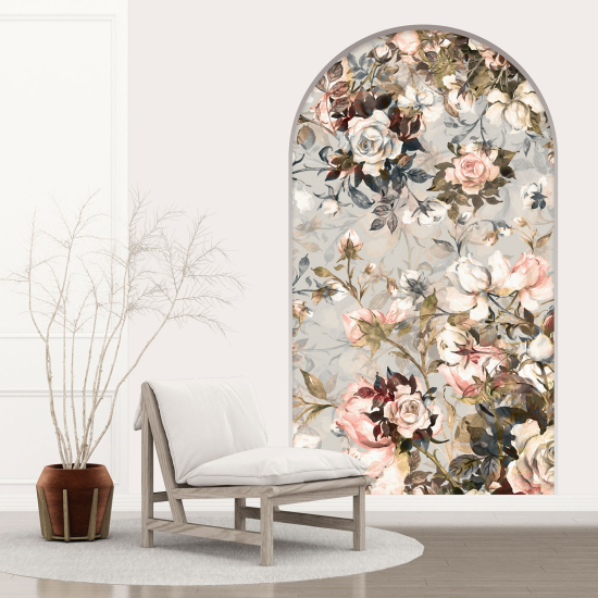 Vinilo Adhesivo Decorativo trampantojo 3D - Flores