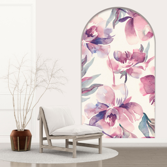 Vinilo Adhesivo Decorativo trampantojo 3D - Flores