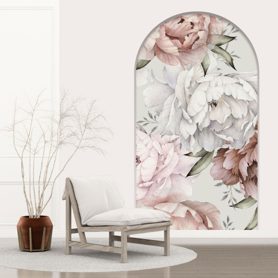 Vinilo Adhesivo Decorativo trampantojo 3D - Flores