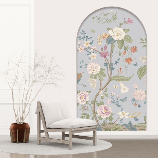 Vinilo Adhesivo Decorativo trampantojo 3D - Flores