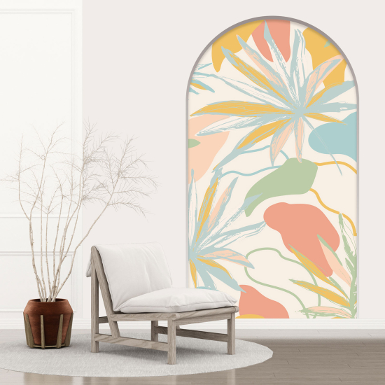 Vinilo Adhesivo Decorativo trampantojo 3D - Flores
