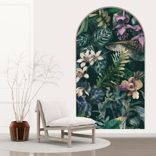 Vinilo Adhesivo Decorativo trampantojo 3D - Flores