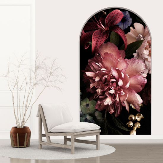 Vinilo Adhesivo Decorativo trampantojo 3D - Flores