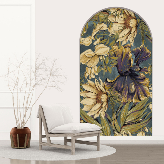Vinilo Adhesivo Decorativo trampantojo 3D - Flores