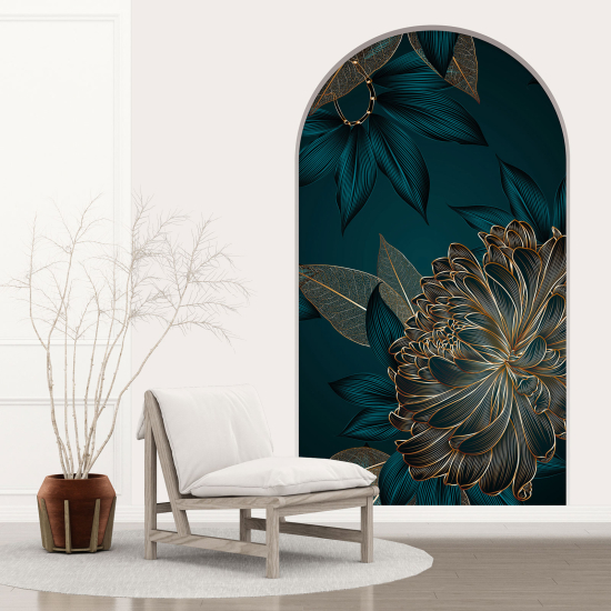 Vinilo Adhesivo Decorativo trampantojo 3D - Flores