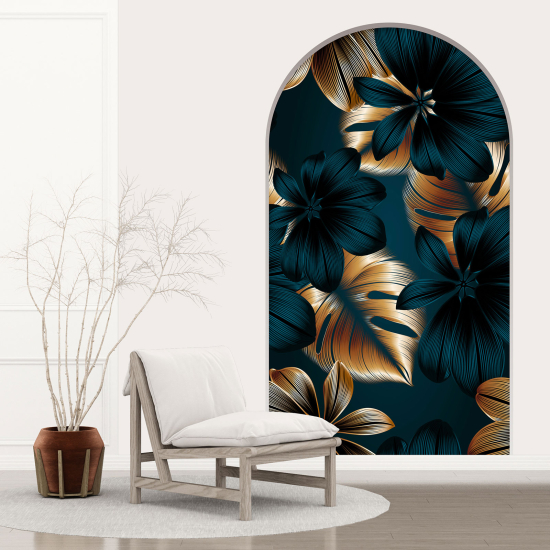 Vinilo Adhesivo Decorativo trampantojo 3D - Flores