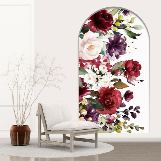Vinilo Adhesivo Decorativo trampantojo 3D - Flores