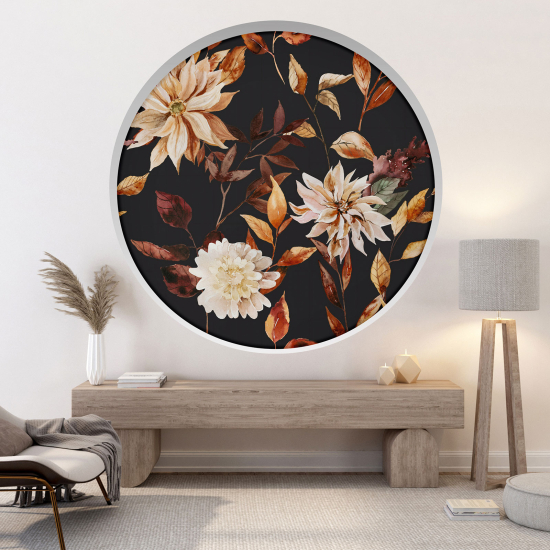 Vinilo Adhesivo Decorativo trampantojo 3D - Flores