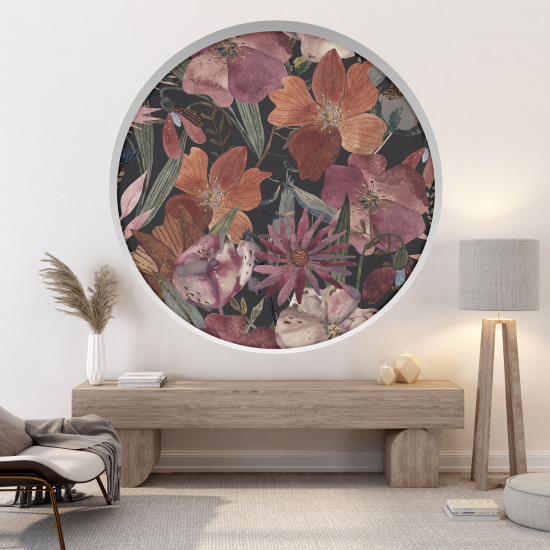 Vinilo Adhesivo Decorativo trampantojo 3D - Flores
