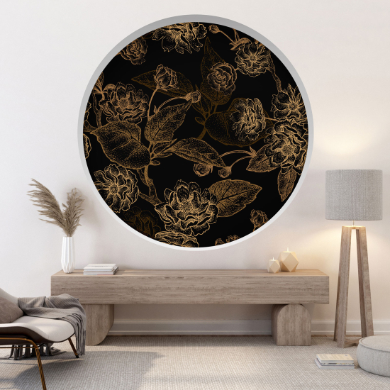 Vinilo Adhesivo Decorativo trampantojo 3D - Flores