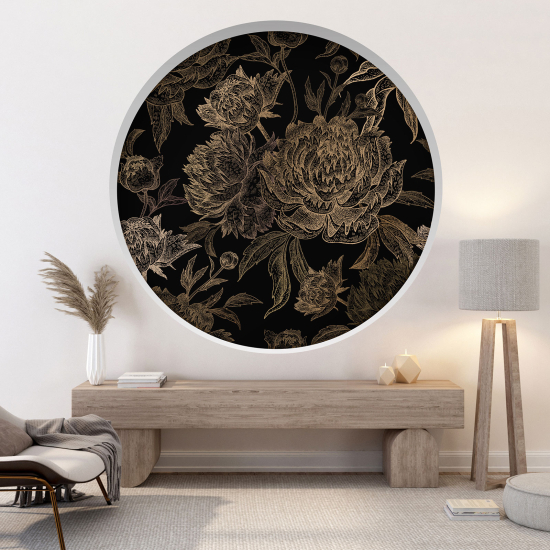Vinilo Adhesivo Decorativo trampantojo 3D - Flores