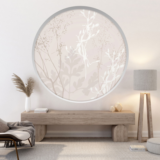 Vinilo Adhesivo Decorativo trampantojo 3D - Flores