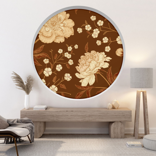 Vinilo Adhesivo Decorativo trampantojo 3D - Flores