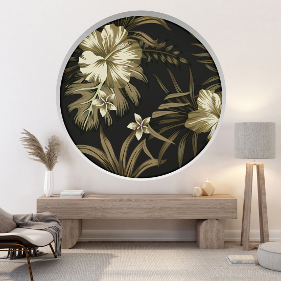 Vinilo Adhesivo Decorativo trampantojo 3D - Flores