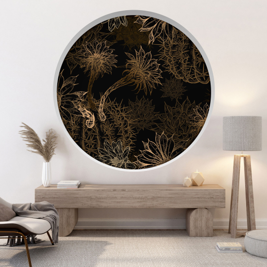 Vinilo Adhesivo Decorativo trampantojo 3D - Flores