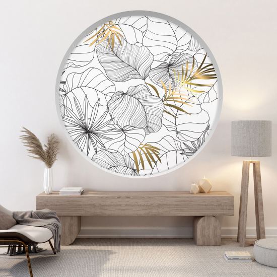 Vinilo Adhesivo Decorativo trampantojo 3D - Flores
