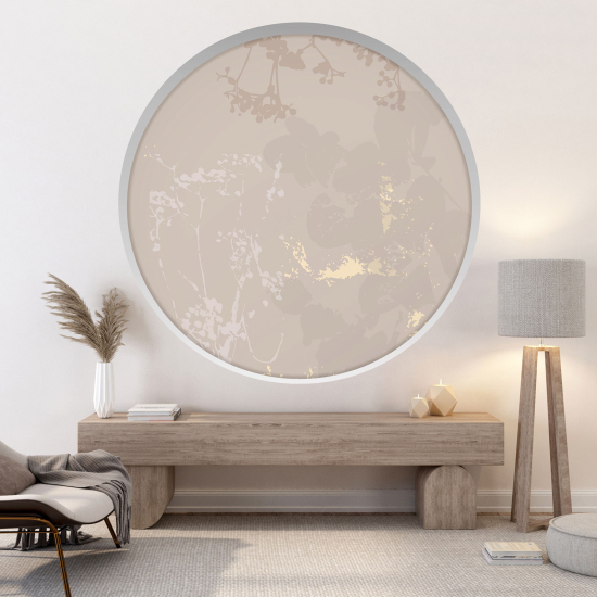 Vinilo Adhesivo Decorativo trampantojo 3D - Flores
