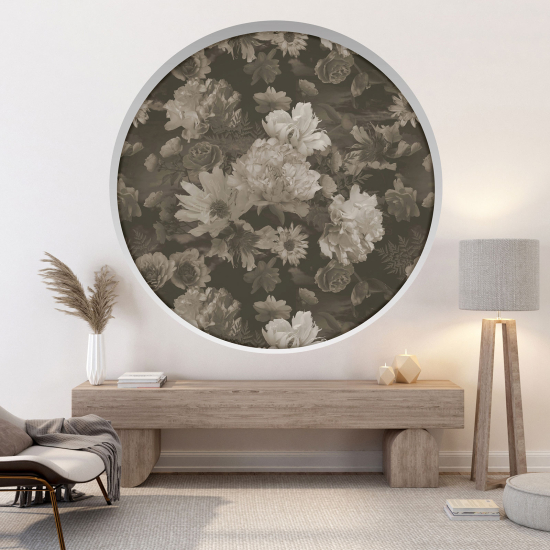 Vinilo Adhesivo Decorativo trampantojo 3D - Flores