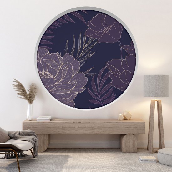 Vinilo Adhesivo Decorativo trampantojo 3D - Flores